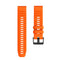 For Garmin Fenix 7X / 6X 26mm Smart Watch Quick Release Silicon Watch Band(Orange)