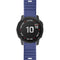 For Garmin Fenix 7X / 6X 26mm Smart Watch Quick Release Silicon Watch Band(Dark Blue)
