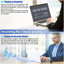 Q61 Ultra-thin HD Noise Reduction Recording Pen Voice Recorder, Capacity:8GB(Black)