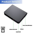 Q61 Ultra-thin HD Noise Reduction Recording Pen Voice Recorder, Capacity:8GB(Black)