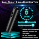 Q71 Portable HD Noise Reduction Recording Pen Voice Recorder, Capacity:8GB(Black)