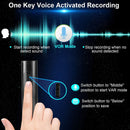 Q71 Portable HD Noise Reduction Recording Pen Voice Recorder, Capacity:8GB(Black)