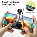 LESUDESIGN Rhino Shield Series TPU Anti-fall Transparent Phone Protective Case with Sound Conversion Design For iPhone 13 Pro Max(Transparent Black)