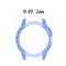 For Garmin Fenix 6 / 6 Pro Smart Watch Half Coverage TPU Protective Case(Transparent Purple)