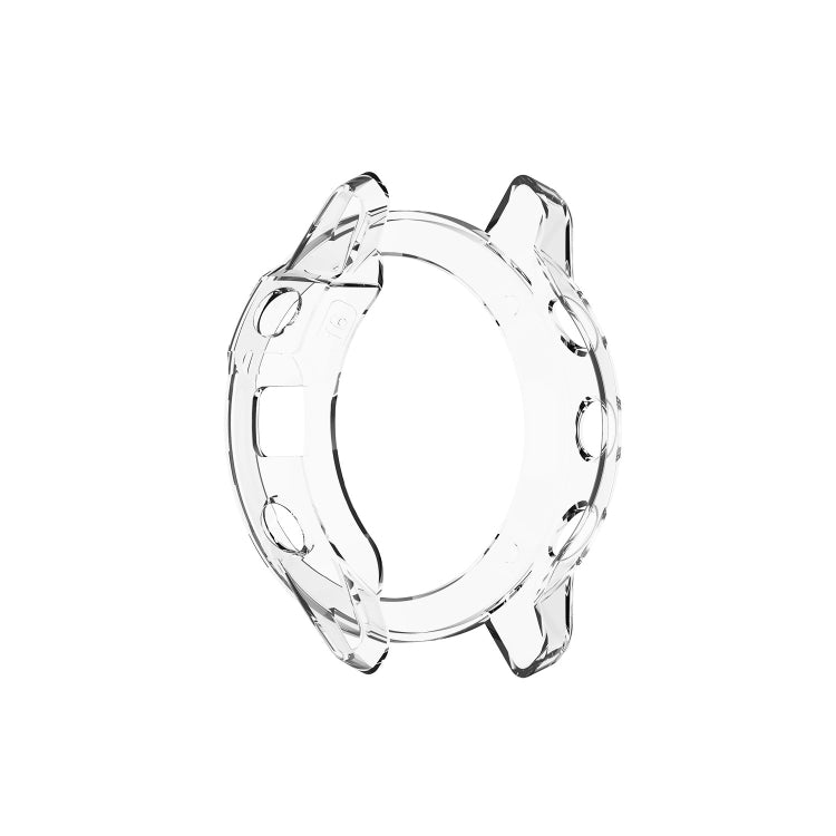 For Garmin Fenix 6 / 6 Pro Smart Watch Half Coverage TPU Protective Case(Transparent)