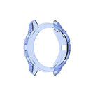 For Garmin Fenix 6X / 6X Pro Smart Watch Half Coverage TPU Protective Case(Transparent Blue)