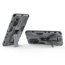 For Honor 50 SE / Huawei nova 9 SE Supersonic PC + TPU Shock-proof Protective Case with Holder(Grey)