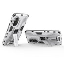 For Honor 50 SE / Huawei nova 9 SE Supersonic PC + TPU Shock-proof Protective Case with Holder(Silver)