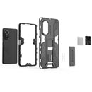 For Honor 50 SE / Huawei nova 9 SE Supersonic PC + TPU Shock-proof Protective Case with Holder(Silver)