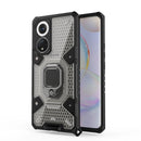 For Honor 50 Space PC + TPU Ring Holder Protective Case(Silver)