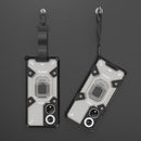 For Honor 50 Space PC + TPU Ring Holder Protective Case(Silver)