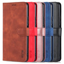 For Xiaomi Mi 11 Lite AZNS Skin Feel Calf Texture Horizontal Flip Leather Case with Card Slots & Holder & Wallet(Black)