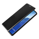 For vivo X60 Pro / X60 5G Carbon Fiber Texture Magnetic Horizontal Flip TPU + PC + PU Leather Case with Card Slot(Black)