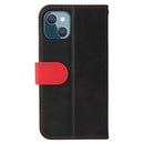 Business Stitching-Color Horizontal Flip PU Leather Case with Holder & Card Slots & Photo Frame For iPhone 13 mini(Red)