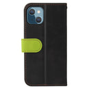 Business Stitching-Color Horizontal Flip PU Leather Case with Holder & Card Slots & Photo Frame For iPhone 13 mini(Green)