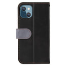 Business Stitching-Color Horizontal Flip PU Leather Case with Holder & Card Slots & Photo Frame For iPhone 13 mini(Grey)
