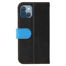 Business Stitching-Color Horizontal Flip PU Leather Case with Holder & Card Slots & Photo Frame For iPhone 13 mini(Blue)