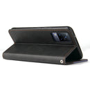 For vivo V21 4G / 5G Business Stitching-Color Horizontal Flip PU Leather Case with Holder & Card Slots & Photo Frame(Grey)