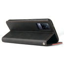 For vivo V21 4G / 5G Business Stitching-Color Horizontal Flip PU Leather Case with Holder & Card Slots & Photo Frame(Pink)