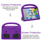 For Amazon Kindle Fire HD 10 2021 Sparrow Style EVA Material Children Shockproof Protective Case(Purple)