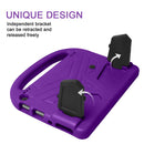 For Amazon Kindle Fire HD 10 2021 Sparrow Style EVA Material Children Shockproof Protective Case(Purple)