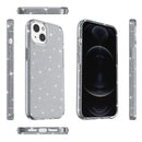 Shockproof Terminator Style Glitter Powder Protective Case For iPhone 13(Grey)