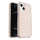 Shockproof Terminator Style Glitter Powder Protective Case For iPhone 13(Gold)