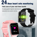 F15 Pro 1.69 inch TFT Screen IP67 Waterproof Smart Watch, Support Body Temperature Monitoring / Sleep Monitoring / Heart Rate Monitoring / Incoming Call Reminder(Pink)