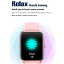 F15 Pro 1.69 inch TFT Screen IP67 Waterproof Smart Watch, Support Body Temperature Monitoring / Sleep Monitoring / Heart Rate Monitoring / Incoming Call Reminder(Blue)