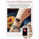 HT2 1.08 inch IPS Touch Screen IP68 Waterproof Smart Watch, Support Sleep Monitoring / Heart Rate Monitoring / Medication Reminder / Multi-exercise Mode, Style:Steel Strap