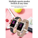 HT2 1.08 inch IPS Touch Screen IP68 Waterproof Smart Watch, Support Sleep Monitoring / Heart Rate Monitoring / Medication Reminder / Multi-exercise Mode, Style:Steel Strap