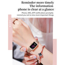 HT2 1.08 inch IPS Touch Screen IP68 Waterproof Smart Watch, Support Sleep Monitoring / Heart Rate Monitoring / Medication Reminder / Multi-exercise Mode, Style:Leather Strap