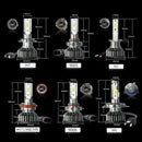 F2 H7 1 Pair 12V / 25W / 3000LM IP68 Waterproof Car 1860 CSP LED Headlight(White Light)