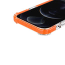 Four-corner Shockproof TPU + Acrylic Protective Case For iPhone 13 Pro Max(Orange)