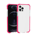 Four-corner Shockproof TPU + Acrylic Protective Case For iPhone 13 Pro Max(Pink)