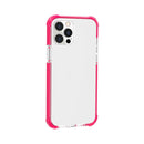 Four-corner Shockproof TPU + Acrylic Protective Case For iPhone 13 Pro Max(Pink)