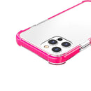 Four-corner Shockproof TPU + Acrylic Protective Case For iPhone 13 Pro Max(Pink)