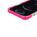 Four-corner Shockproof TPU + Acrylic Protective Case For iPhone 13 Pro Max(Pink)