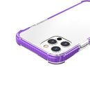 Four-corner Shockproof TPU + Acrylic Protective Case For iPhone 13 Pro Max(Purple)