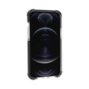 Four-corner Shockproof TPU + Acrylic Protective Case For iPhone 13 Pro Max(Black + Transparent)