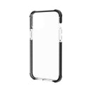 Four-corner Shockproof TPU + Acrylic Protective Case For iPhone 13 Pro Max(Black + Transparent)