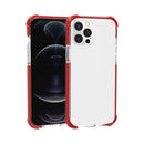 Four-corner Shockproof TPU + Acrylic Protective Case For iPhone 13 Pro Max(Red)