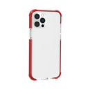 Four-corner Shockproof TPU + Acrylic Protective Case For iPhone 13 Pro Max(Red)