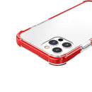 Four-corner Shockproof TPU + Acrylic Protective Case For iPhone 13 Pro Max(Red)