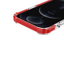 Four-corner Shockproof TPU + Acrylic Protective Case For iPhone 13 Pro Max(Red)