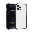 Four-corner Shockproof TPU + Acrylic Protective Case For iPhone 13 Pro Max(Black)