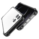 Four-corner Shockproof TPU + Acrylic Protective Case For iPhone 13 Pro Max(Black)