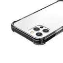 Four-corner Shockproof TPU + Acrylic Protective Case For iPhone 13 Pro Max(Black)
