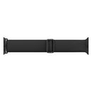 Elasticity Silicone Strap Watch Band For Apple Watch Series 7 41mm / 6 & SE & 5 & 4 40mm / 3 & 2 & 1 38mm(Black)