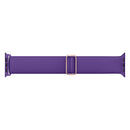 Elasticity Silicone Strap Watch Band For Apple Watch Series 7 41mm / 6 & SE & 5 & 4 40mm / 3 & 2 & 1 38mm(Dark Purple)
